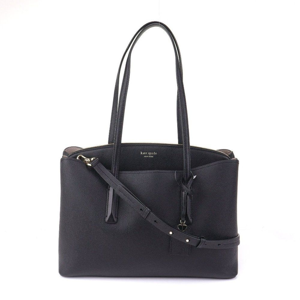 NWT Kate Spade MARGAUX Large Work Tote Black w Dustbag PERFECT GIFT~